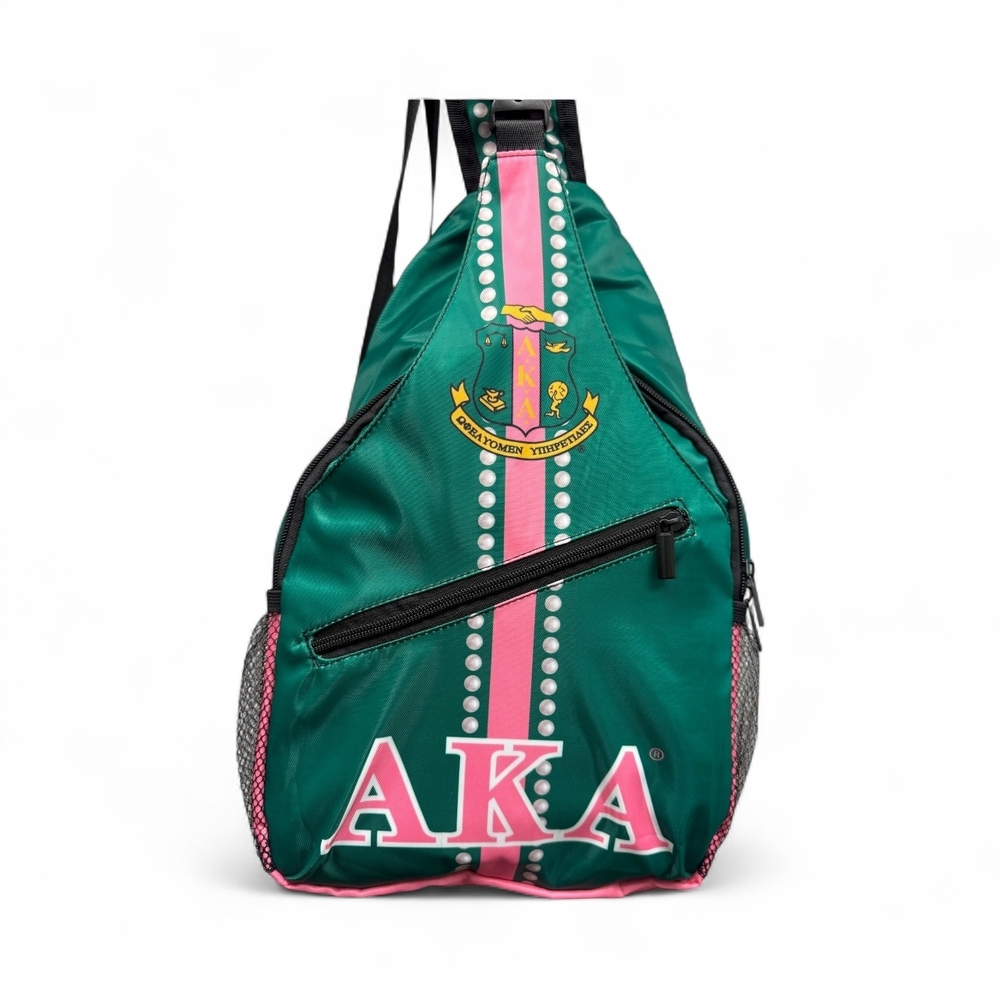 Green and Pink AKA Backpack